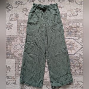 Gap Crinkle Gauze Wide Leg Pants